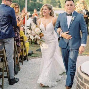 Martina Liana Wedding Gown Size 8